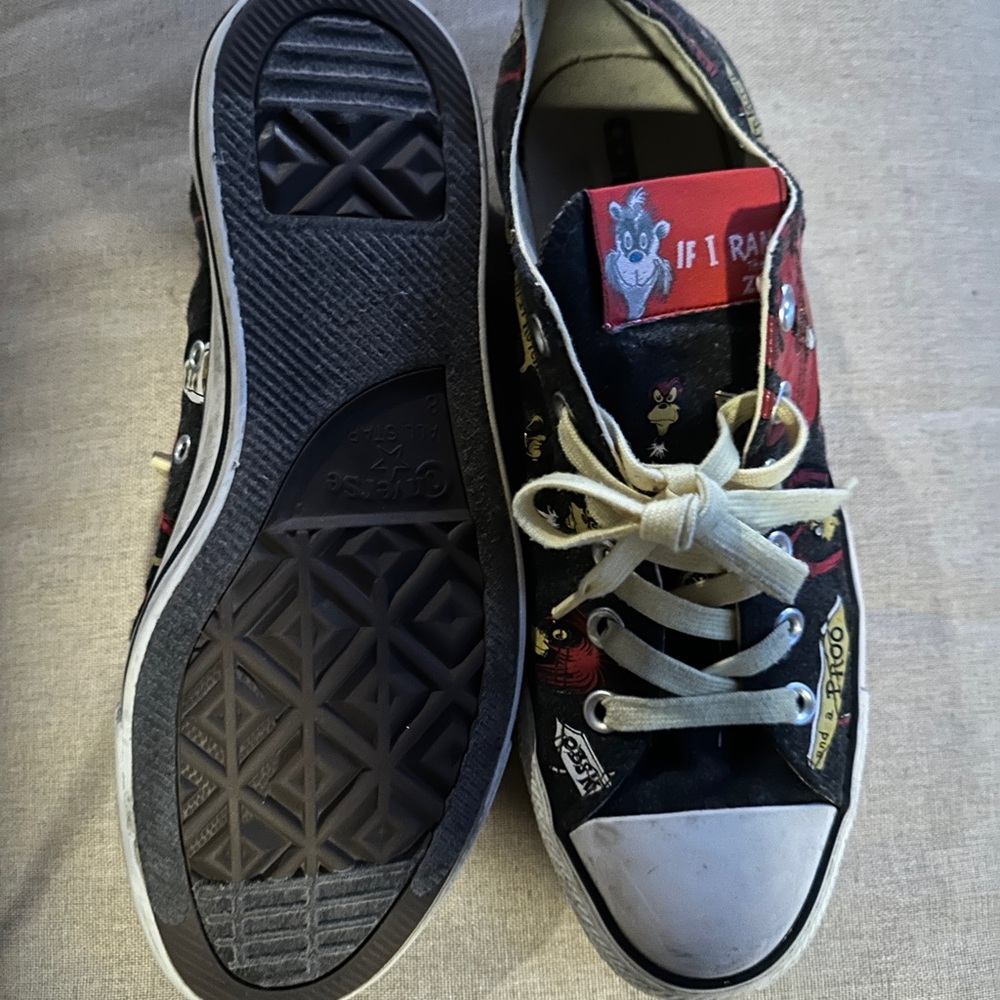 Converse Limited Edition Dr. Seuss “If I Ran The Zoo” Sneakers